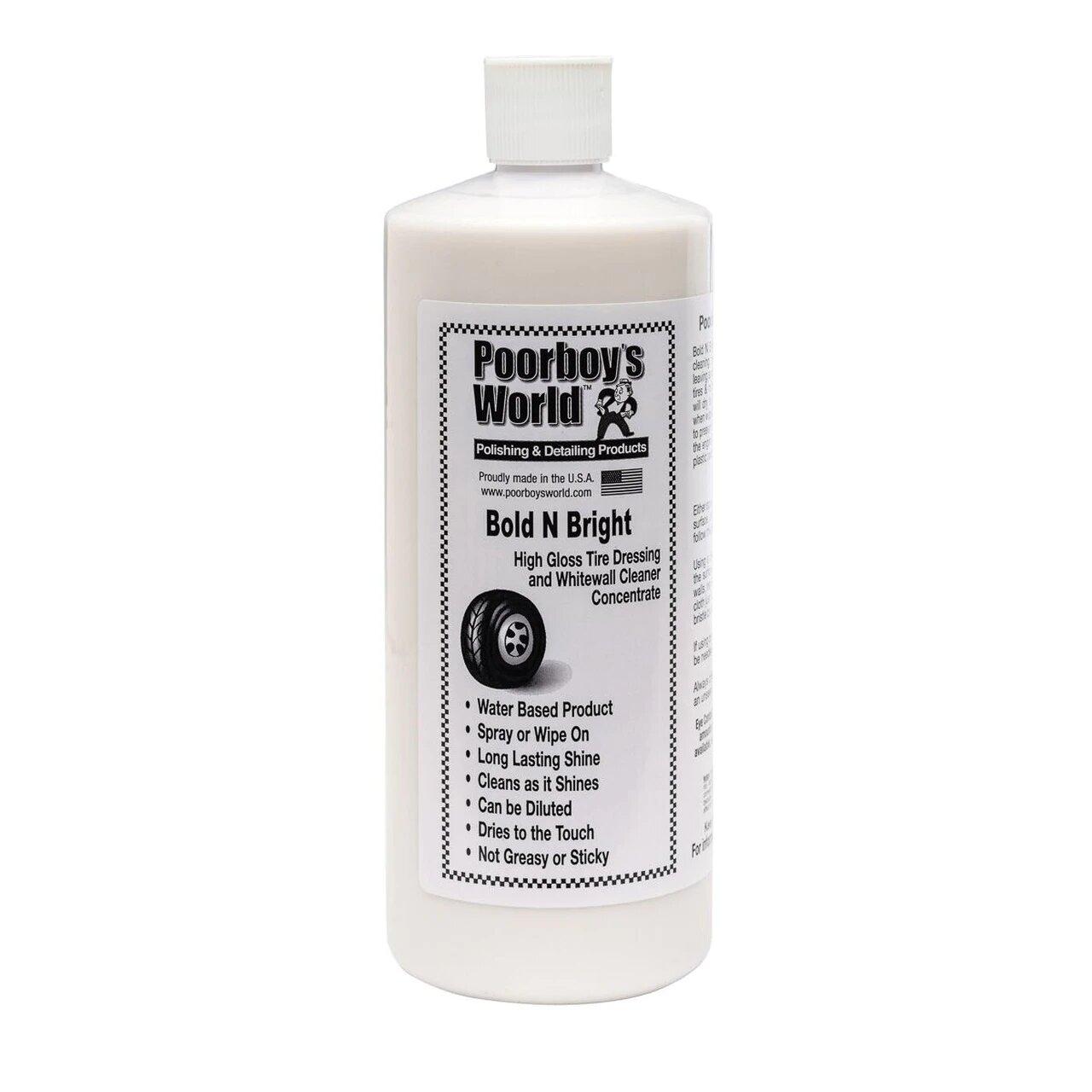 Poorboy's World Bold N Bright Tire Dressing 946 ml