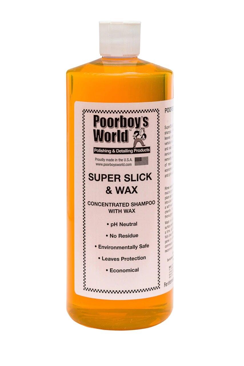 Poorboy's World Super Slick & Wax Shampoo 946 ml 1/2