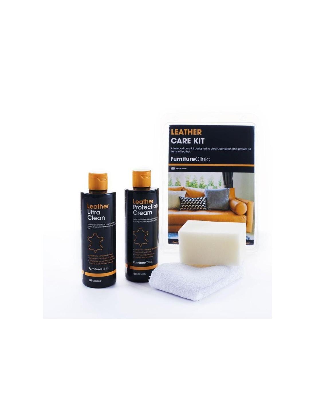 Furniture Clinic Leather Care Kit - 2 x 500 ml 1/3