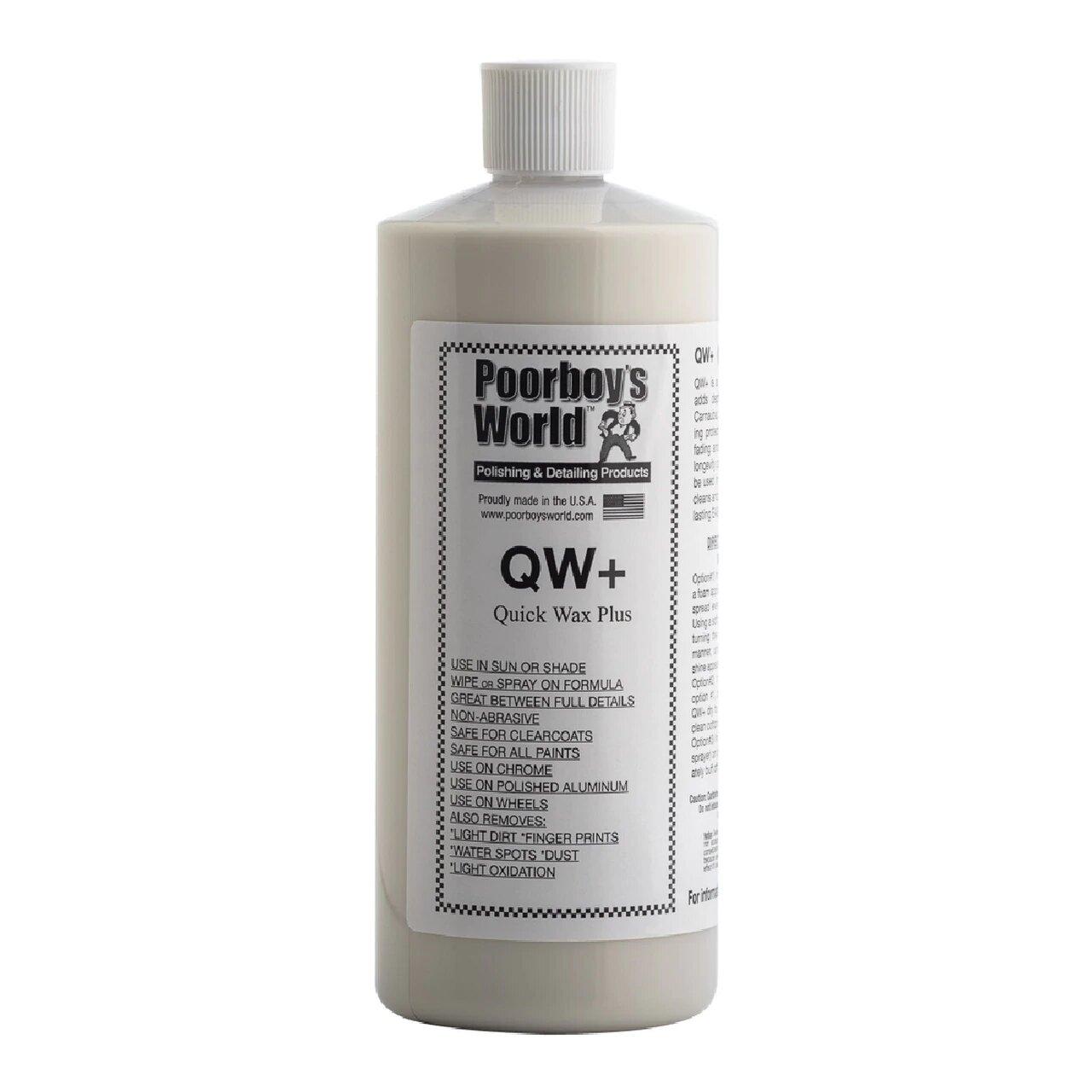 Poorboy's World QW+ Quick Wax Plus 946 ml 1/2