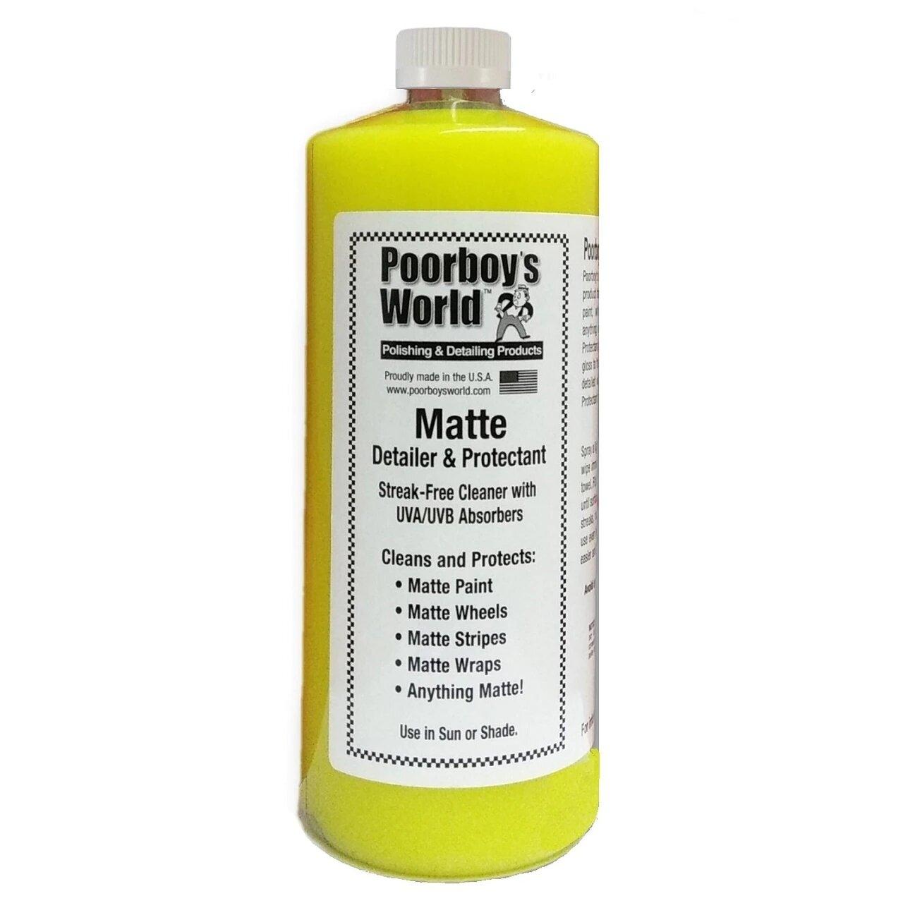 Poorboy's World Matte Detailer & Protectant 946 ml 1/2