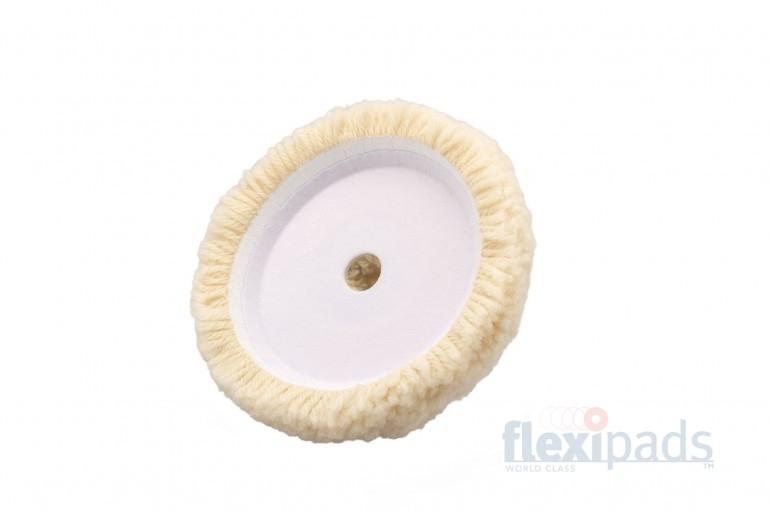 Flexipads Cupped Twisted 100% Merino Wool Cutting Pad 160 mm