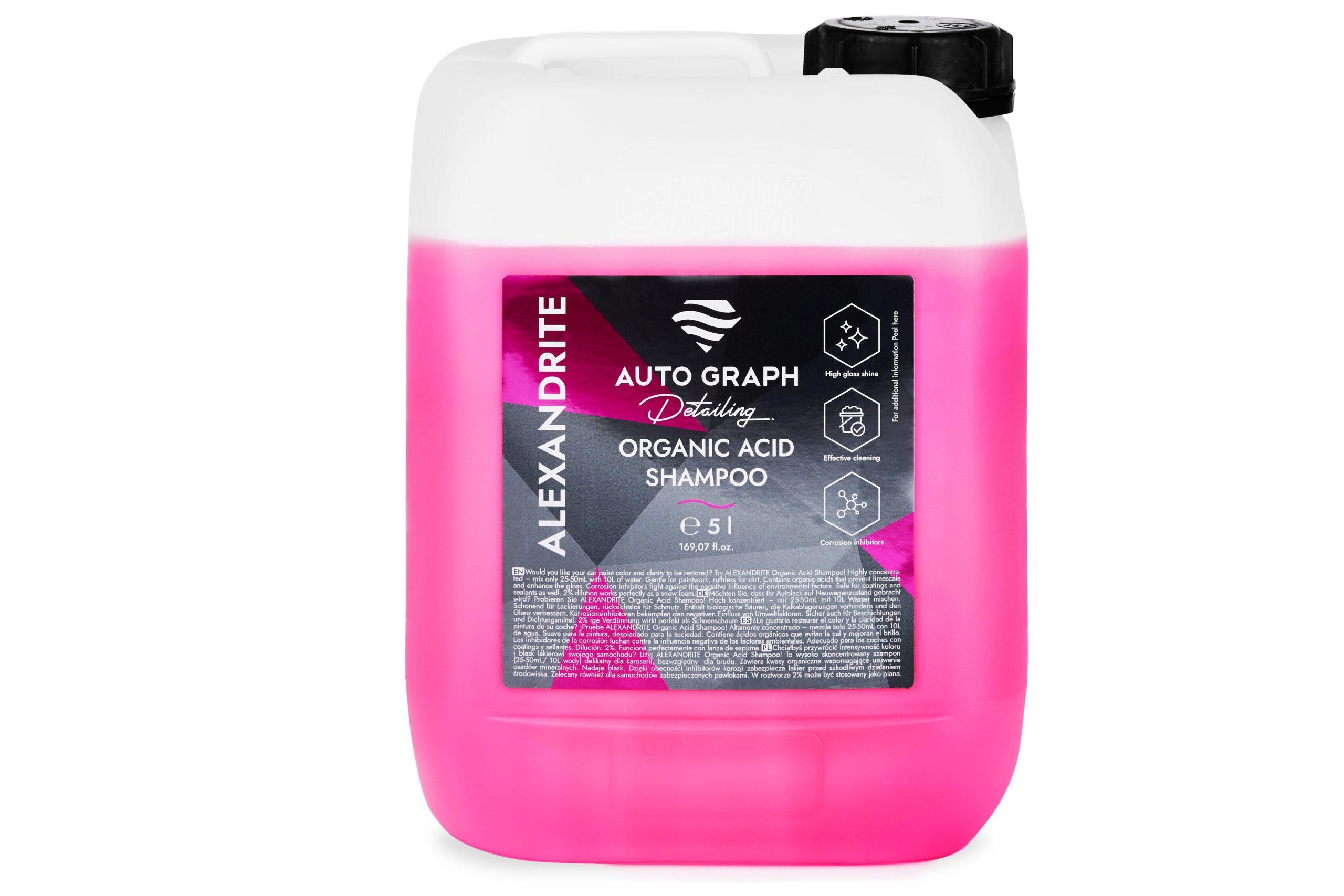 Auto Graph Detailing Alexandrite Organic Acid Shampoo 5 L