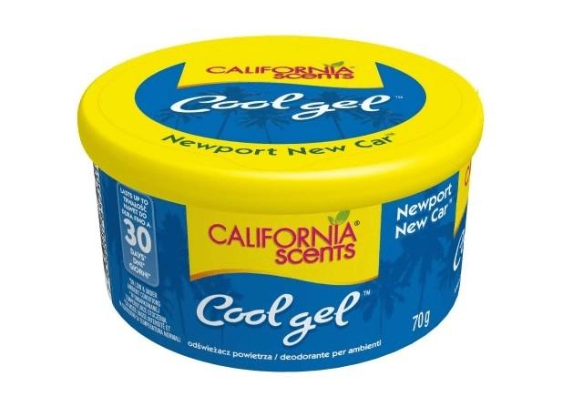 California Scents Cool Gel Newport New Car 1/2