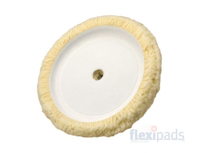 Flexipads Cupped Twisted 100% Merino Wool Cutting Pad 200 mm 1/2