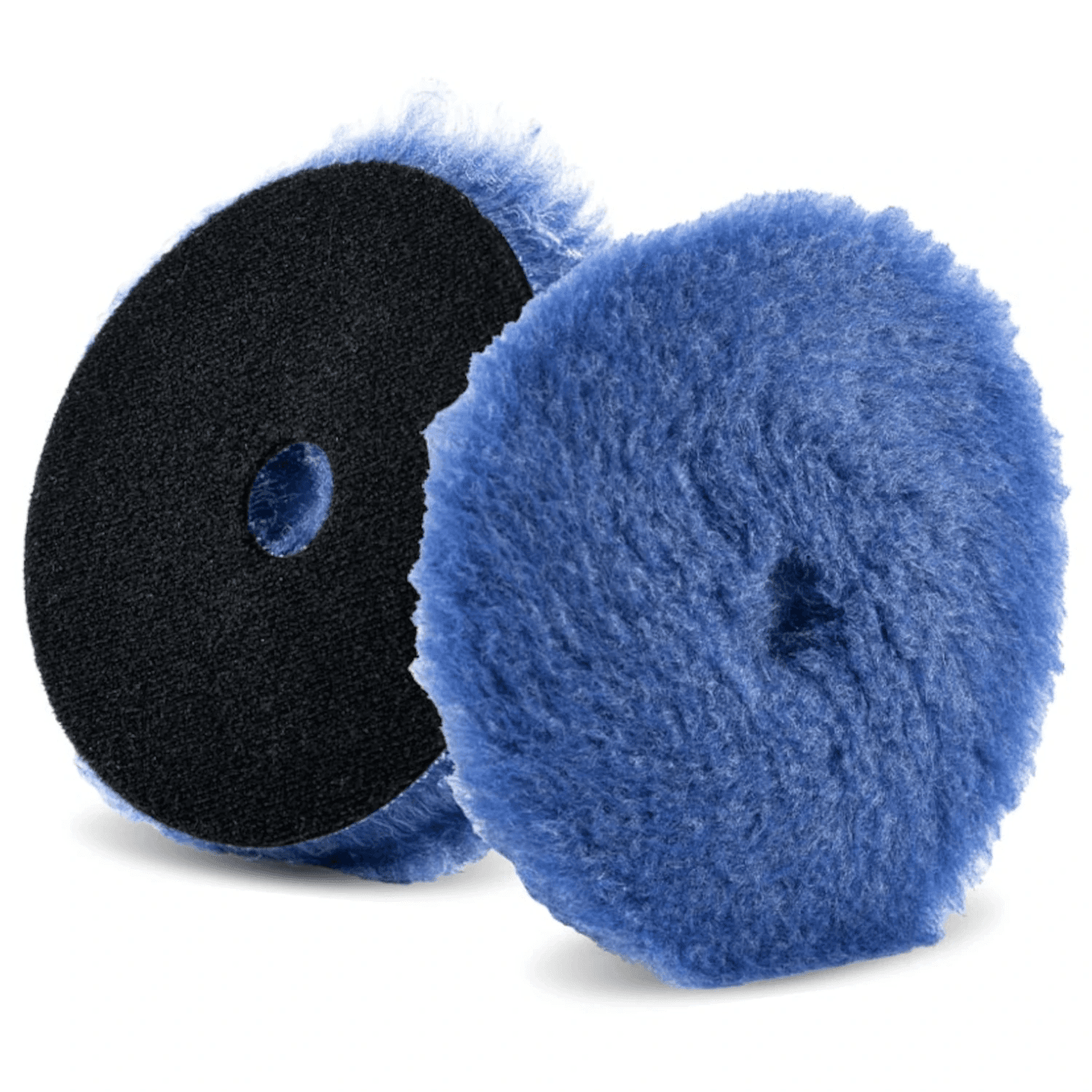 Lake Country Blue Hybrid Knitted Wool Pad 83 mm 1/2