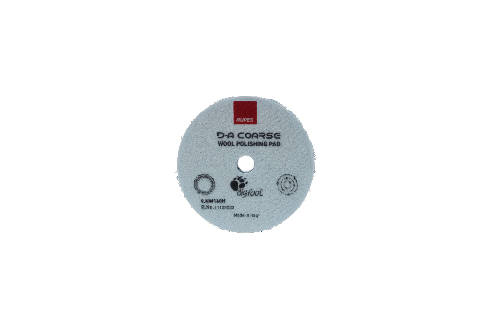 Rupes D-A Coarse Wool Polishing Pad 130 mm 2/5