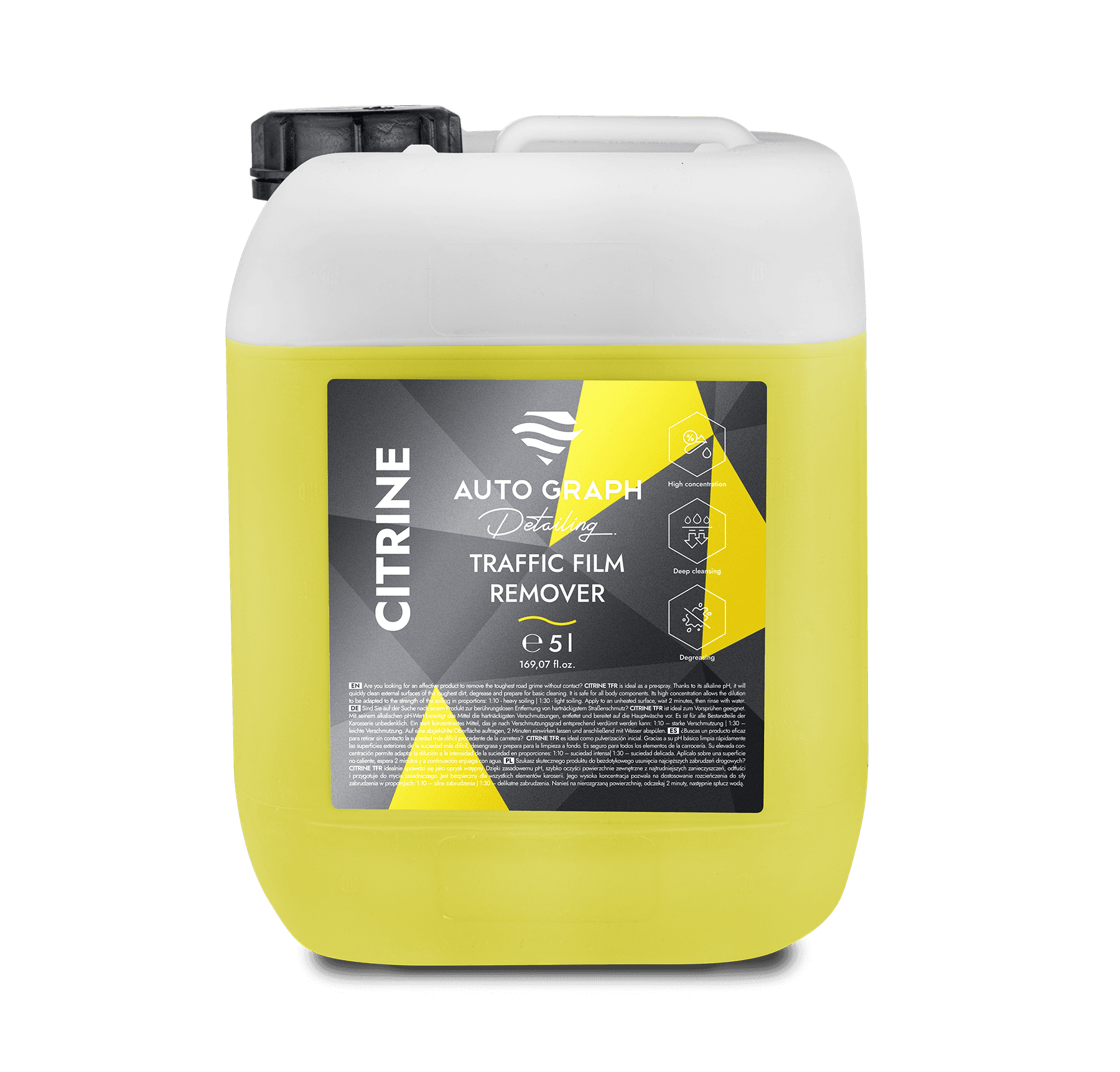 Auto Graph Detailing Citrine Traffic Film Remover 5 L