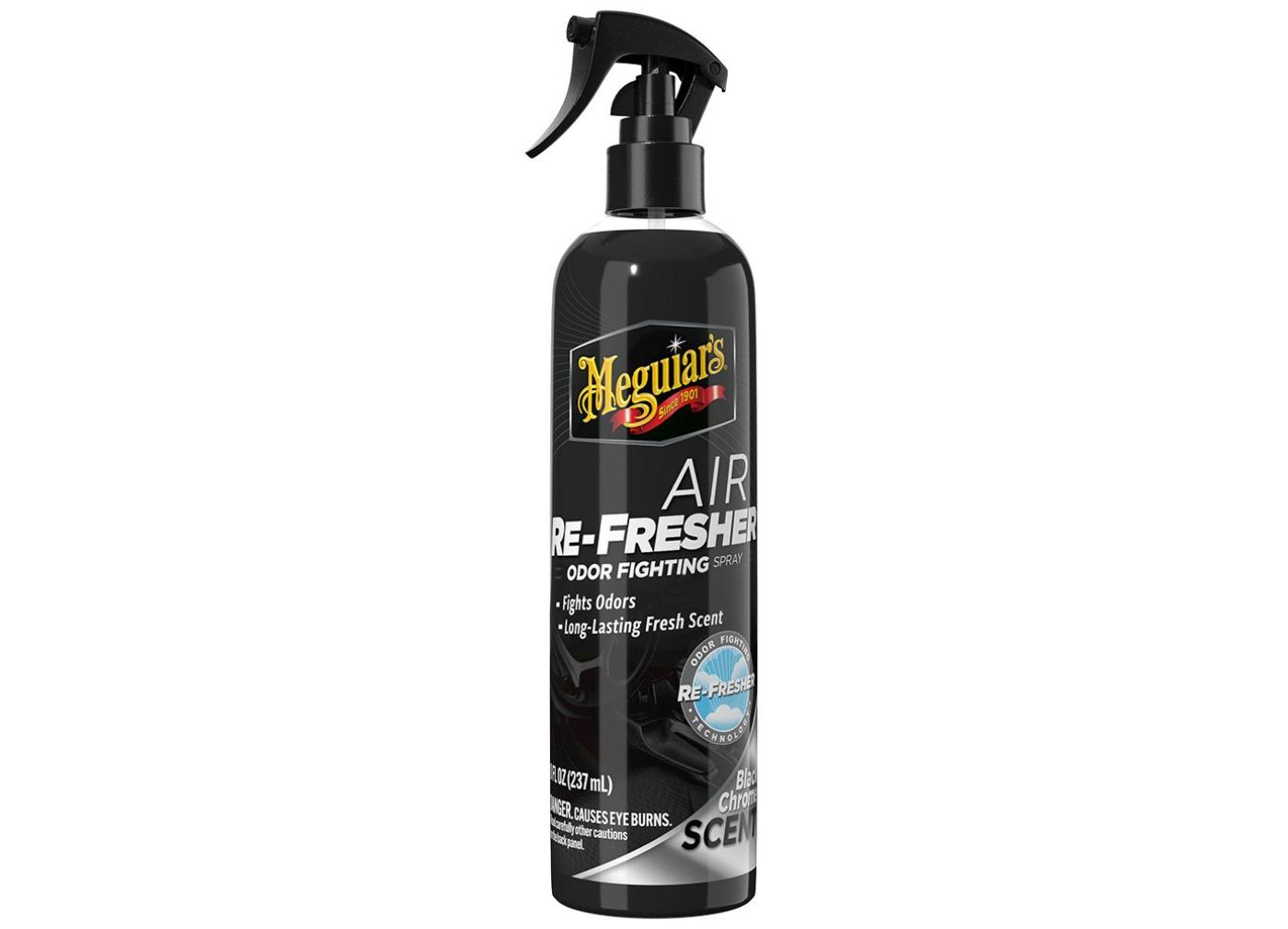 Meguiar's Air Re-Fresher Odor Fighting Spray - Black Chrome Scent 237 ml 1/2