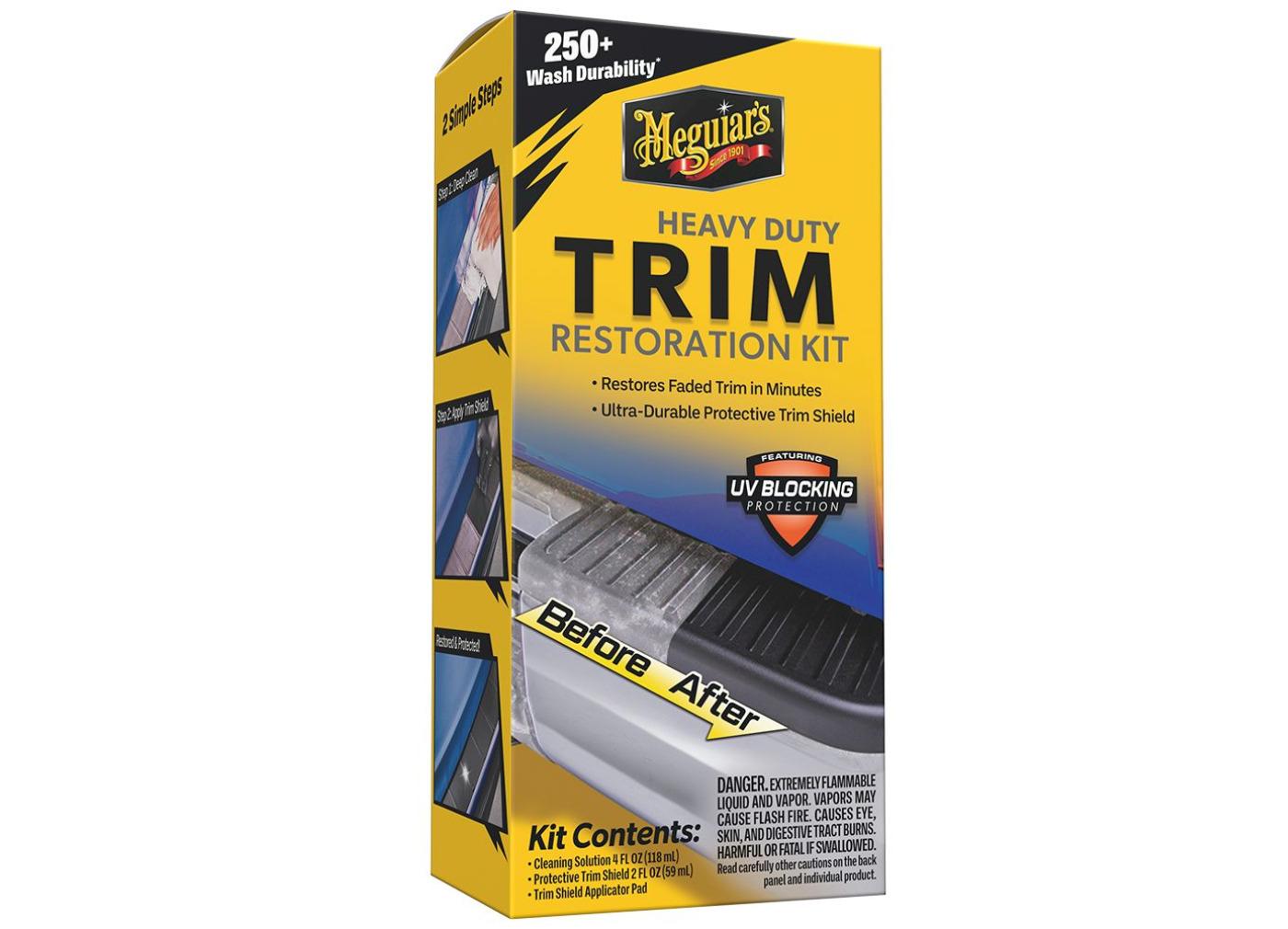 Meguiar's Heavy Duty Trim Restoration Kit 2/4