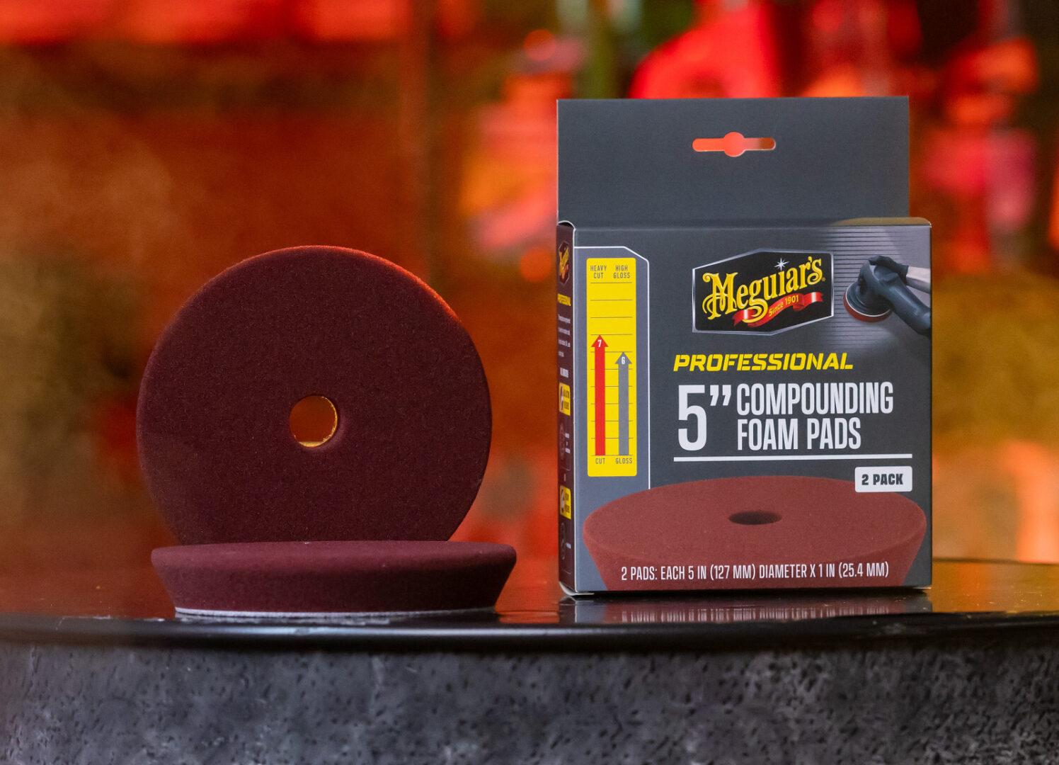 Meguiar's Professional Compound Foam Pad 5" - 2 ks 6/10