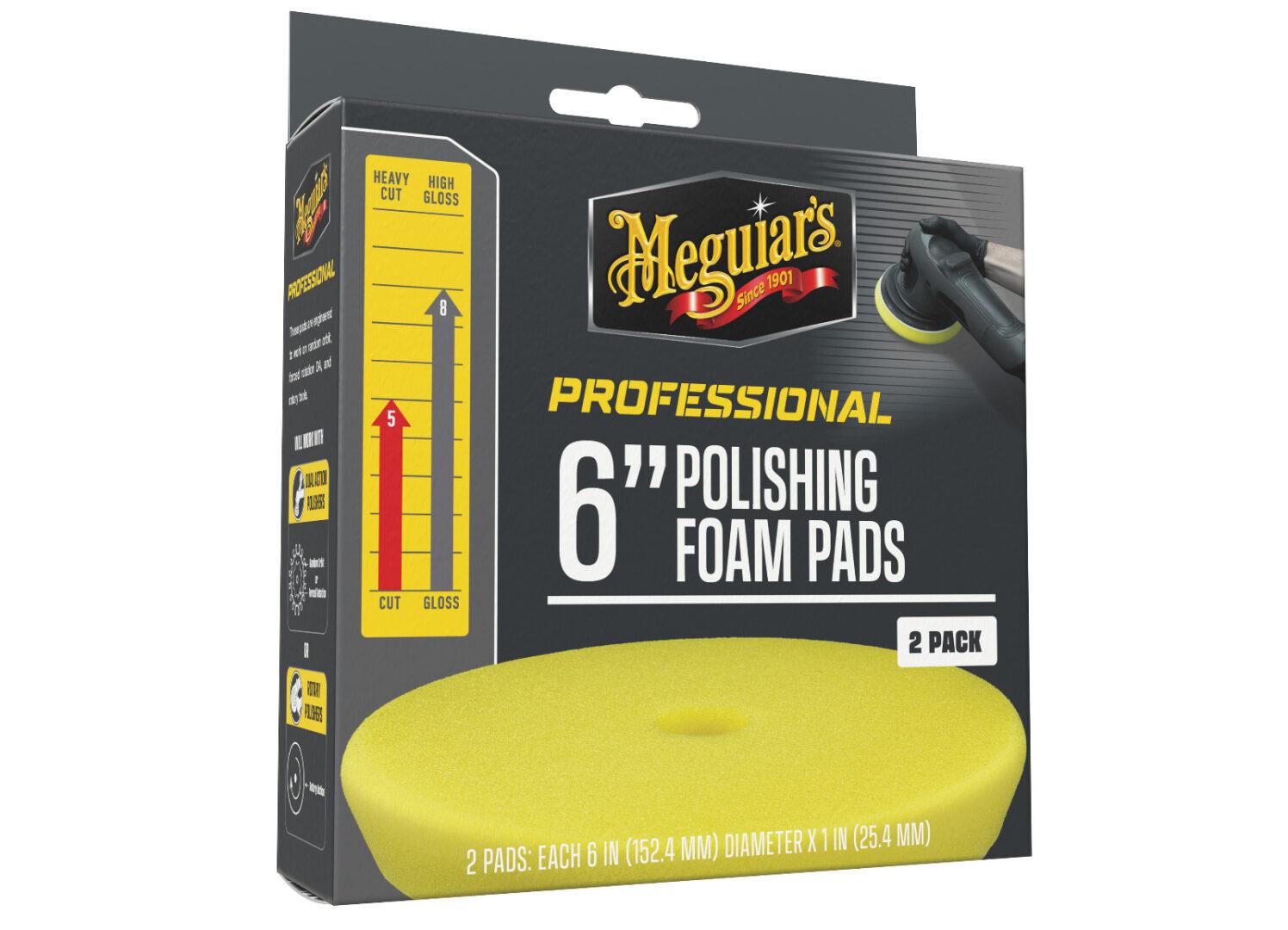 Meguiar's Professional Polishing Foam Pad 6" - 2 ks 5/6