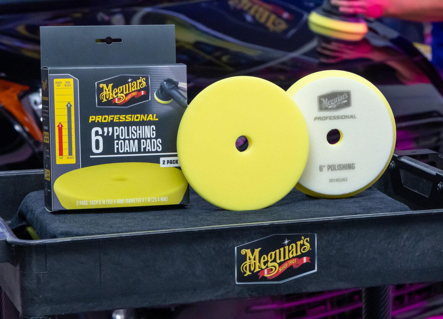 Meguiar's Professional Polishing Foam Pad 6" - 2 ks 3/6