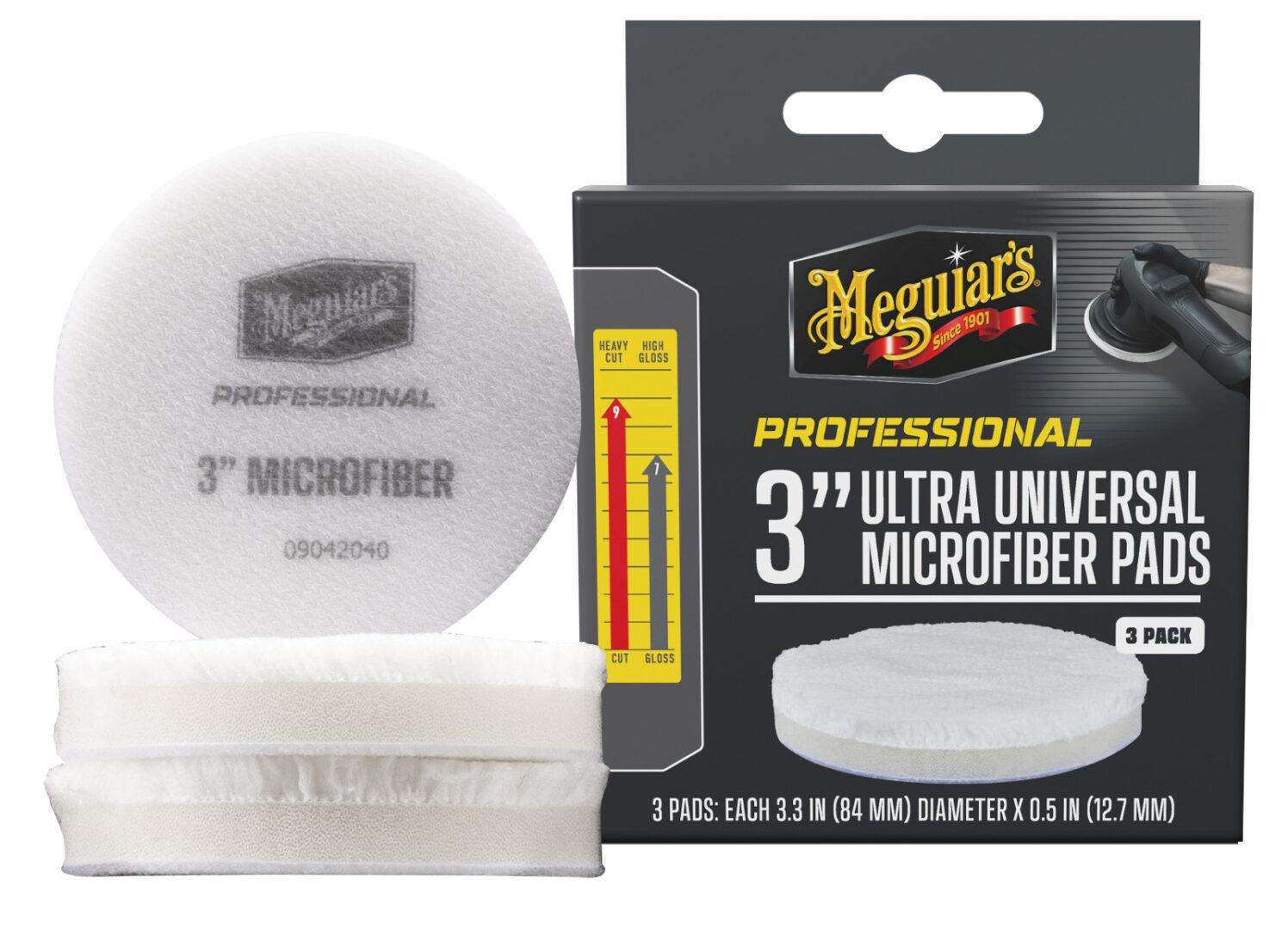 Meguiar's Professional Microfiber Pad 3" - 3 ks 1/10