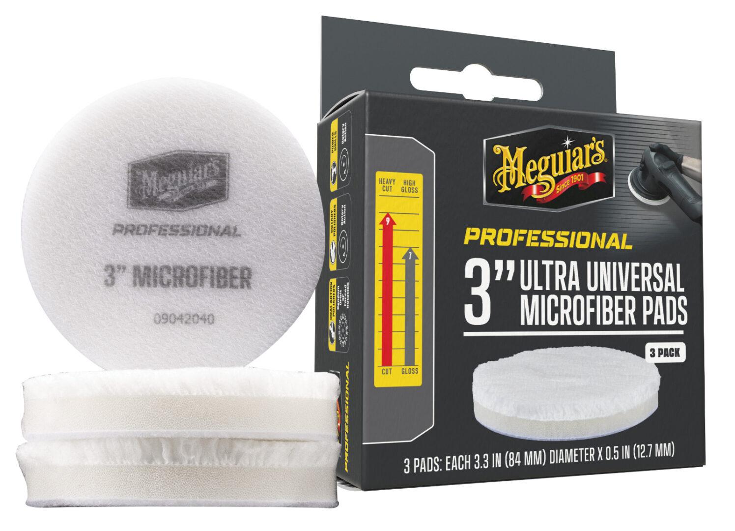 Meguiar's Professional Microfiber Pad 3" - 3 ks 2/10