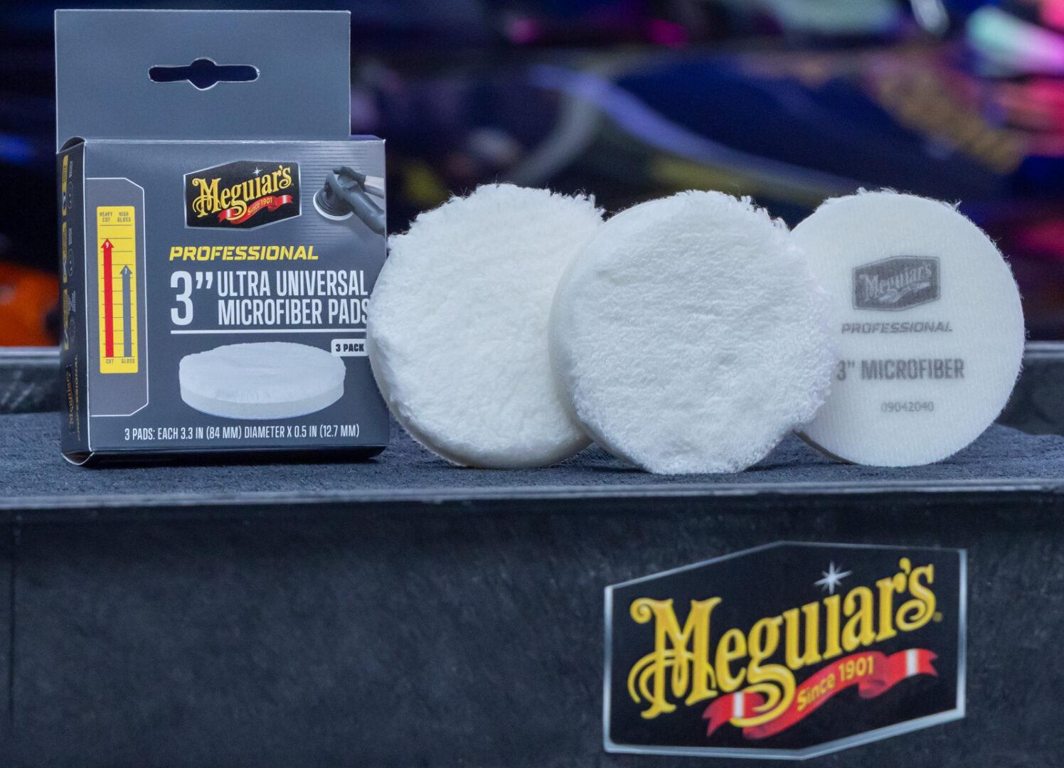 Meguiar's Professional Microfiber Pad 3" - 3 ks 5/10