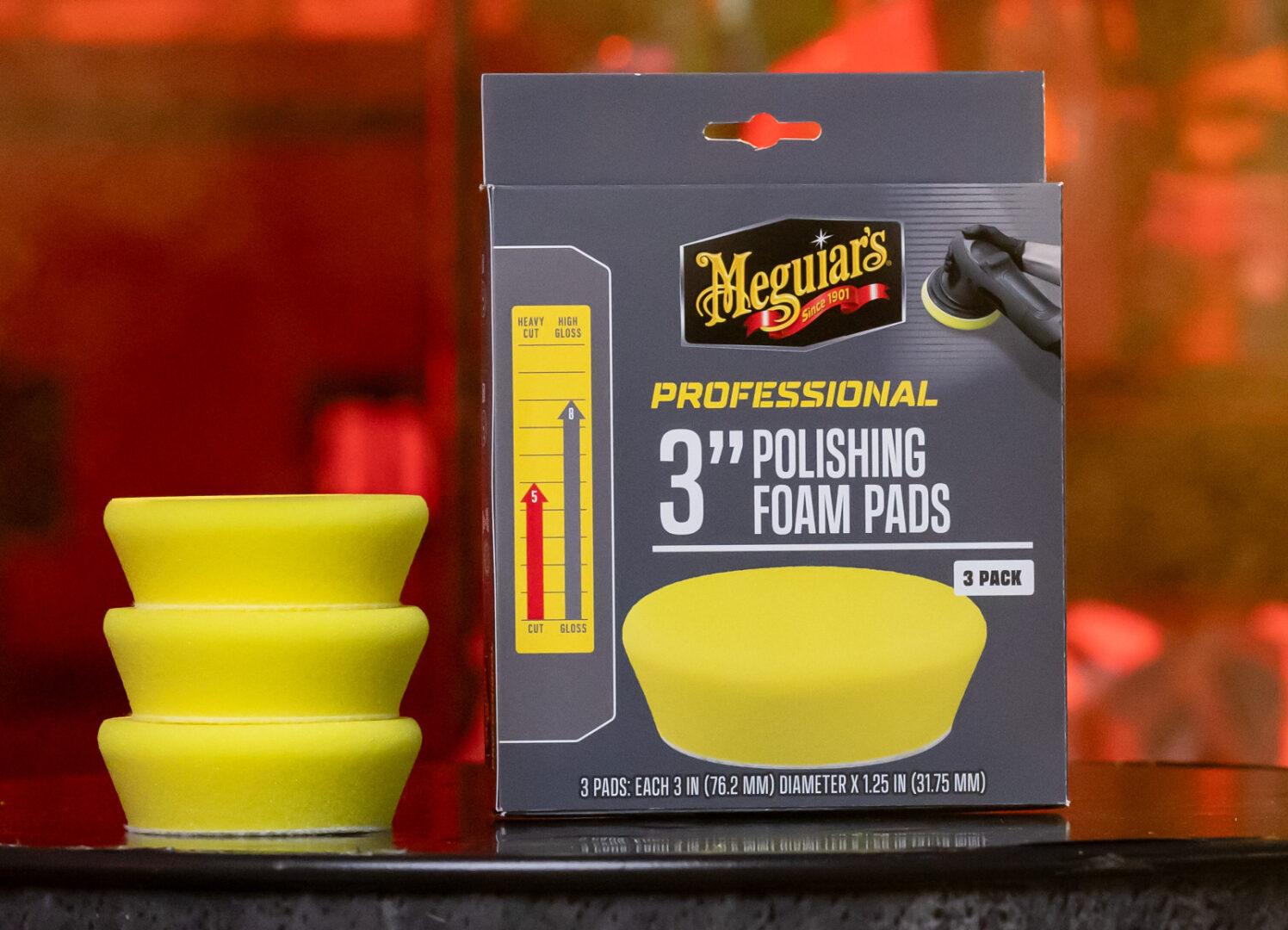 Meguiar's Professional Polishing Foam Pad 3" - 3 ks 5/10